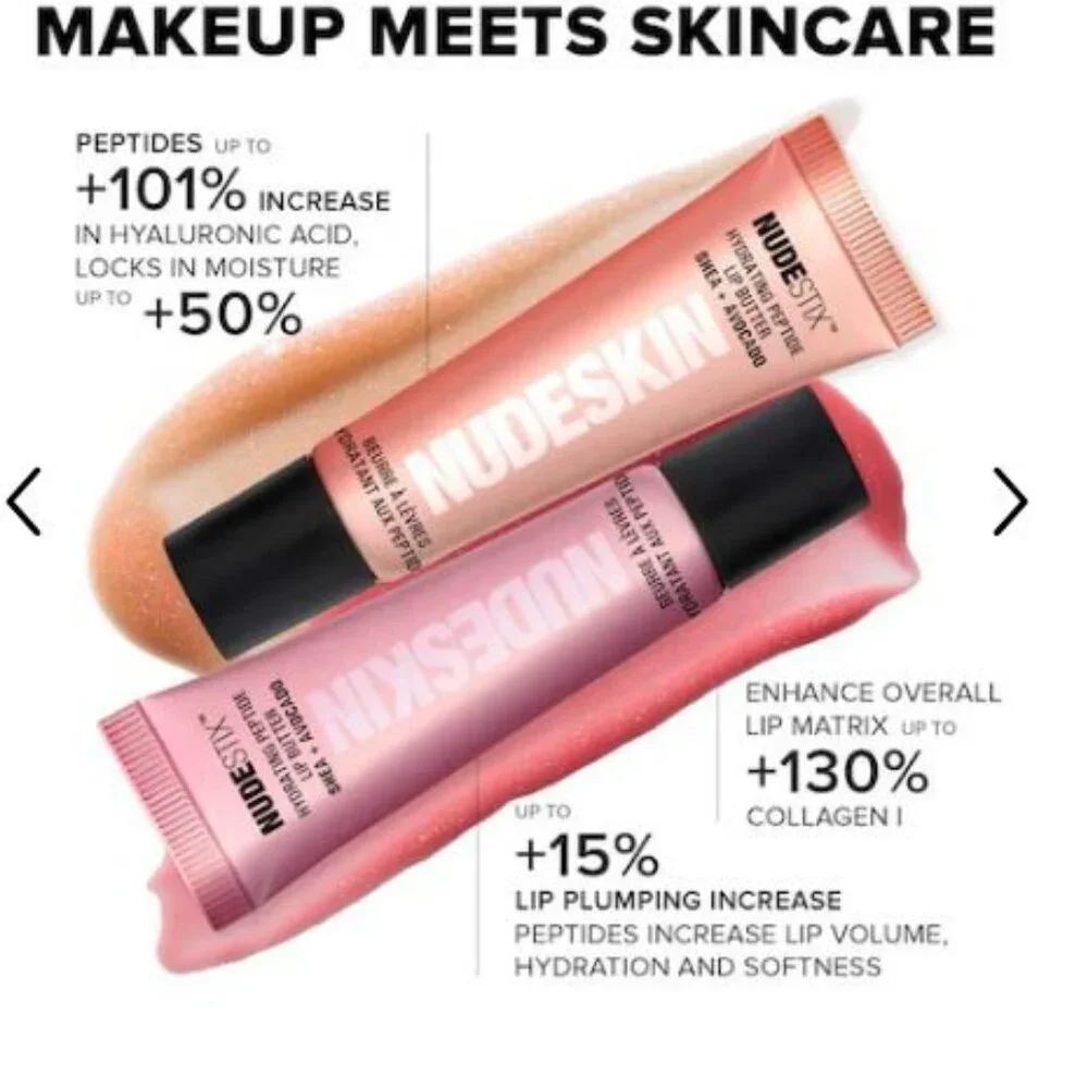 NUDESTIX Nudeglow lipset shimmer duo Vanilla Sprinkle and Rose Sparkle new box